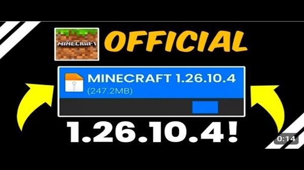 minecraft 1.26.10.4 apk versi terbaru